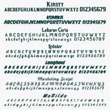 3D Raised Domed Boat Registration Numbers | Boat Regulation Sticker Lettering (Set of 2)