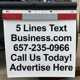 custom text mudflaps