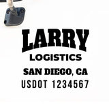 truck door decal