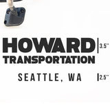 Company Truck Decal with USDOT or 1 Regulation Number