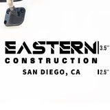 Company Truck Decal with USDOT or 1 Regulation Number