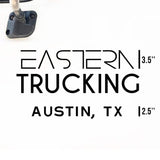 Company Truck Decal with USDOT or 1 Regulation Number