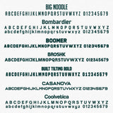 Company Name Line Truck Decal + 3 Regulation Lines (USDOT, MC, GVW)