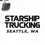 Company Name Decal with Location