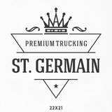 Company Name Truck Decal with Crown
