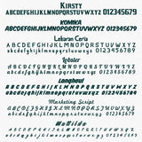 IN # PC 123456 Number Regulation Decal Sticker (2 Pack)