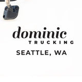 Company Name Decal for Business