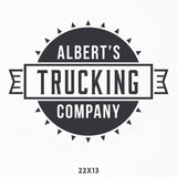 Company Name Truck Decal