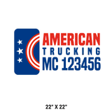 Company-Truck-Door-American-Confederate-DECAL-business