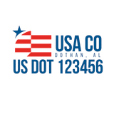 Company-Truck-Door-American-Confederate-DECAL-business