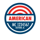 Company-Truck-Door-American-Confederate-DECAL-business