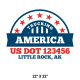 Company-Truck-Door-American-Confederate-DECAL-business