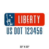Company-Truck-Door-American-Confederate-DECAL-business