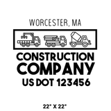Company-Truck-Door-Construction-Roofing-DECAL-business-USDOT