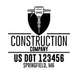Company-Truck-Door-Construction-Roofing-DECAL-business-USDOT
