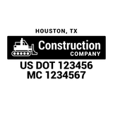 Company-Truck-Door-Construction-Roofing-DECAL-business-USDOT