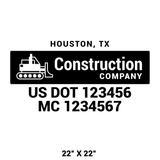 Company-Truck-Door-Construction-Roofing-DECAL-business-USDOT