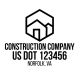 Company-Truck-Door-Construction-Roofing-DECAL-business-USDOT