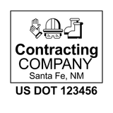 Company-Truck-Door-Construction-Roofing-DECAL-business-USDOT