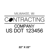 Company-Truck-Door-Construction-Roofing-DECAL-business-USDOT