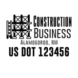Company-Truck-Door-Construction-Roofing-DECAL-business-USDOT