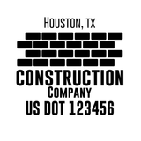Company-Truck-Door-Construction-Roofing-DECAL-business-USDOT