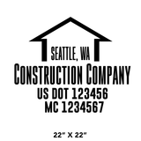 Company-Truck-Door-Construction-Roofing-DECAL-business-USDOT