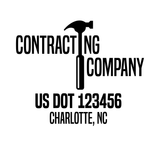 Company-Truck-Door-Construction-Roofing-DECAL-business-USDOT