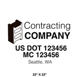 Company-Truck-Door-Construction-Roofing-DECAL-business-USDOT