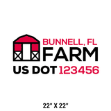 Company-Truck-Door-Farming-Farm-Transport-DECAL-business-USDOT
