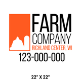 Company-Truck-Door-Farming-Farm-Transport-DECAL-business-USDOT