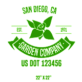 Company-Truck-Door-Landscaping-Lawncare-DECAL-business-USDOT