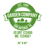Company-Truck-Door-Landscaping-Lawncare-DECAL-business-USDOT