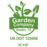 Company-Truck-Door-Landscaping-Lawncare-DECAL-business-USDOT
