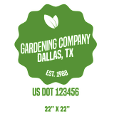 Company-Truck-Door-Landscaping-Lawncare-DECAL-business-USDOT