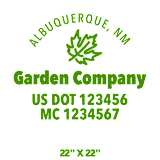 Company-Truck-Door-Landscaping-Lawncare-DECAL-business-USDOT