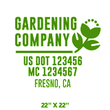 Company-Truck-Door-Landscaping-Lawncare-DECAL-business-USDOT