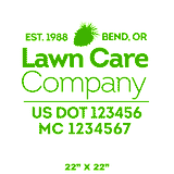 Company-Truck-Door-Landscaping-Lawncare-DECAL-business-USDOT