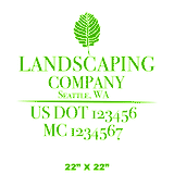 Company-Truck-Door-Landscaping-Lawncare-DECAL-business-USDOT