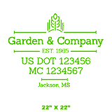 Company-Truck-Door-Landscaping-Lawncare-DECAL-business-USDOT