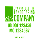 Company-Truck-Door-Landscaping-Lawncare-DECAL-business-USDOT