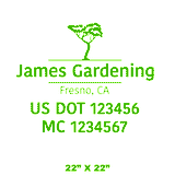 Company-Truck-Door-Landscaping-Lawncare-DECAL-business-USDOT