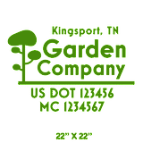 Company-Truck-Door-Landscaping-Lawncare-DECAL-business-USDOT