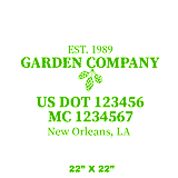 Company-Truck-Door-Landscaping-Lawncare-DECAL-business-USDOT