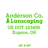 Company-Truck-Door-Landscaping-Lawncare-DECAL-business-USDOT