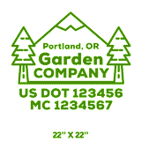 Company-Truck-Door-Landscaping-Lawncare-DECAL-business-USDOT