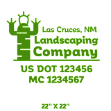 Company-Truck-Door-Landscaping-Lawncare-DECAL-business-USDOT