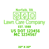 Company-Truck-Door-Landscaping-Lawncare-DECAL-business-USDOT