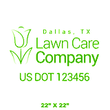 Company-Truck-Door-Landscaping-Lawncare-DECAL-business-USDOT