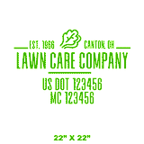 Company-Truck-Door-Landscaping-Lawncare-DECAL-business-USDOT